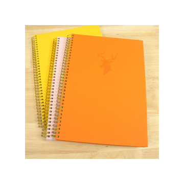 2024 Custom Hardcover Planner with Leather Diary A4 Spiral Notebook