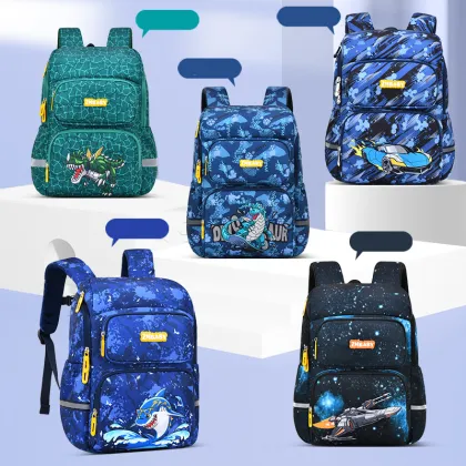 Boys Trendy Backpack Elementary Water Resistant Daypack