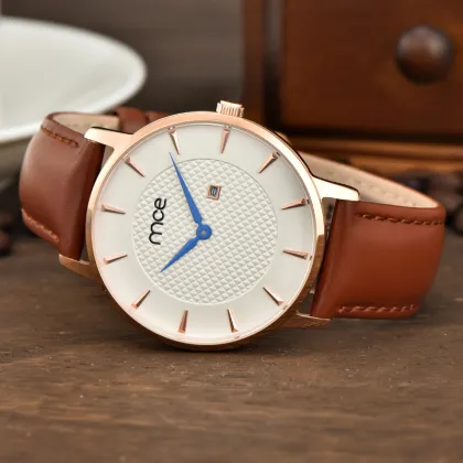 chinese brands oem leather mens wrist watch