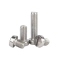 stainless steel 304 Slotted Cheese Pan Head Screw