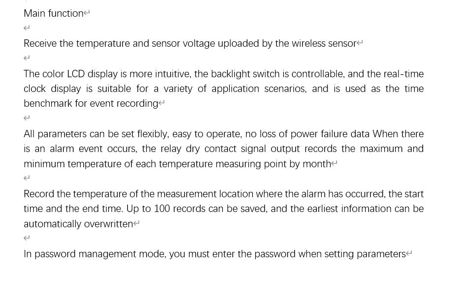 Intelligently Managed Temperature Measuring Device