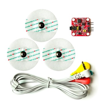 Muscle Electrical Analog Signal Sensor Acquisition Arduino Bioelectronic Circuit EMG Development Kit