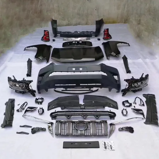 2018 Car Body Kit - Bumpers and Grilles for Toyota Land Cruiser Prado FJ150 (2010-2017) Upgrade to 2018-2020 Model