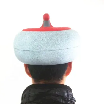 PU Ice Hockey Hat Stress Ball - Foam Hat Gift