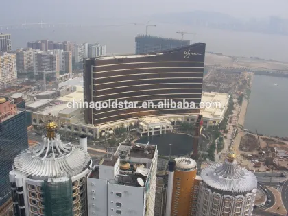 Foshan factory aluminum solid panel for Macao Wynns Hotel