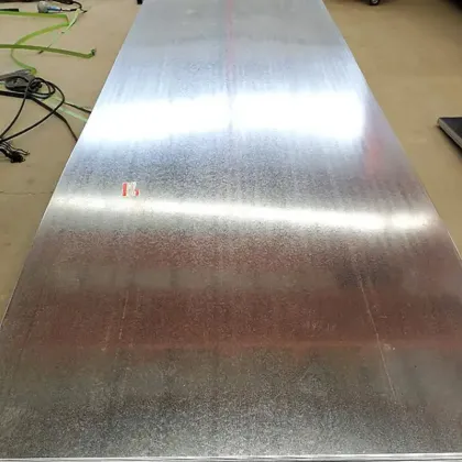 Zinc Coated Galvanized Steel Plate For Corrugated Metal