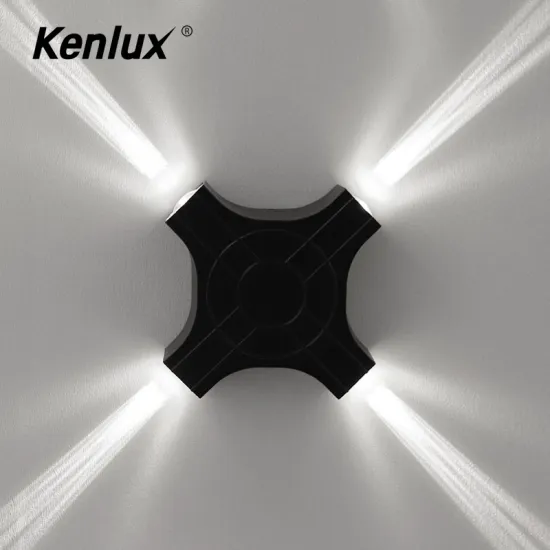 Modern Aluminum Classic Bedside Wall Lamp - 4*3W LED Outdoor Light