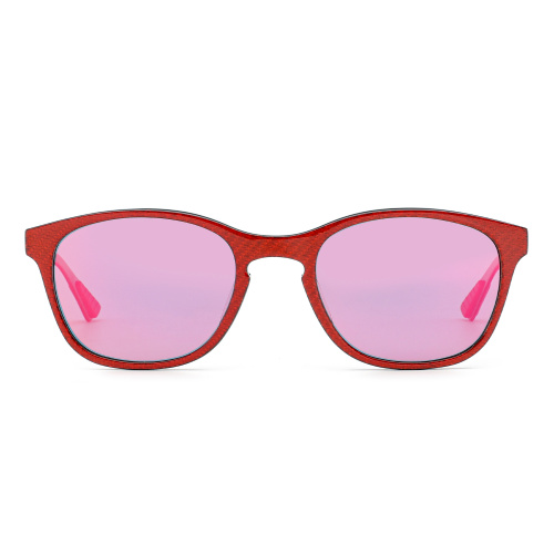 Retro Polarized Sunglasses with Carbon Fiber