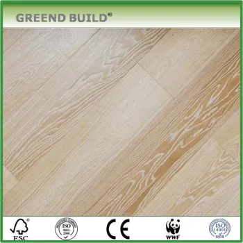 Whitewash solid oak flooring