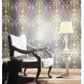 Waterproof New Classic PVC Embossed Damask Vinyl Wallpaper