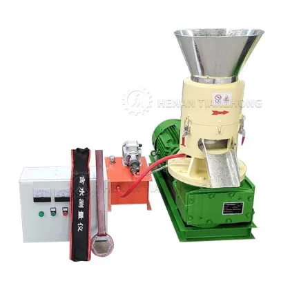 Flat Die Biomass Pelletizer: Homemade Wood Pellet Press Machine