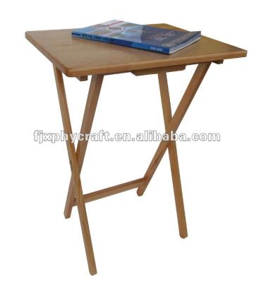 Wooden Foldable TV Tray Table