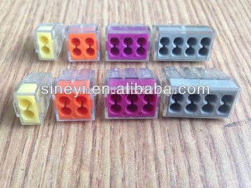 Sineyi 2014 high quality 773 series waterproof connectors of junction boxes electrical wiring connectors waterproof connector