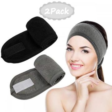 LADES 2 Pcs Women Spa Headband