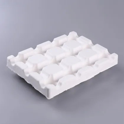 Biodegradable Bagasse Paper Pulp Packaging Paper Tray
