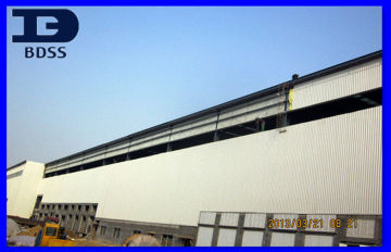 Low Cost Wide Long Span Steel Structures For Workshop Construction Environental