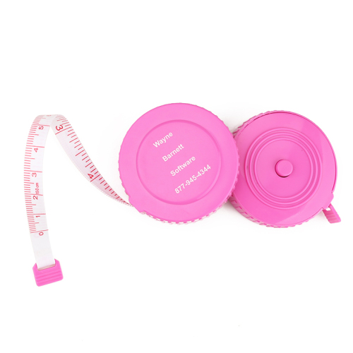 Ukuran Pita Bulat yang Boleh Ditarik dalam Warna Pink