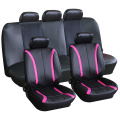 capa universal de assento de carro PVC 9pcs