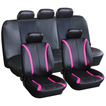 Cubierta de asiento de automóvil universal PVC 9pcs