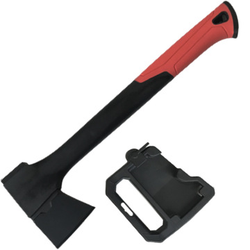 Professional Super Splitting Axe: Efficiently Handles Medium to Large Logs with a 36\" Shock Absorbing Handle for Lawn and Garden Use