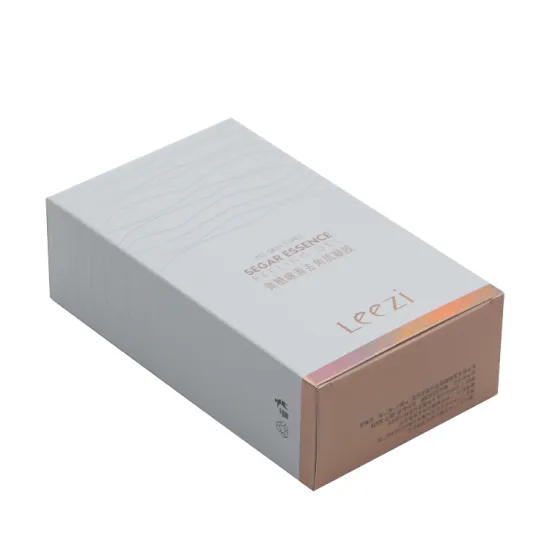Fancy paper face whitening cream paper box