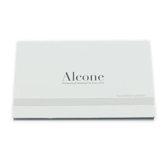 White varnish make your brand eyeshadow empty palette