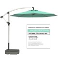Classic outdoor side sun umbrella