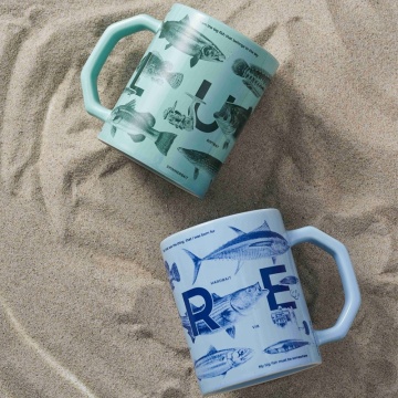 Hot Sales: New Design 350ml Fishing Lure Ceramic Coffee Mug - Ocean Souvenir Mug