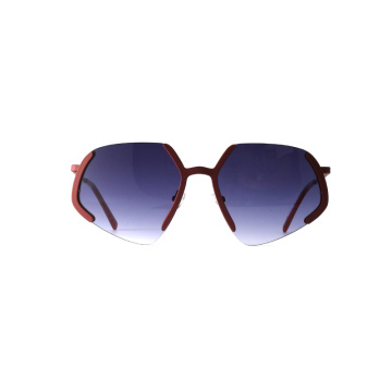 Metal Custom Logo Designer UV400 Polarized Shades Sunglasses