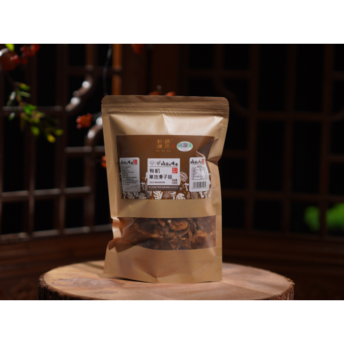 100g de cogumelo escorregadio seco