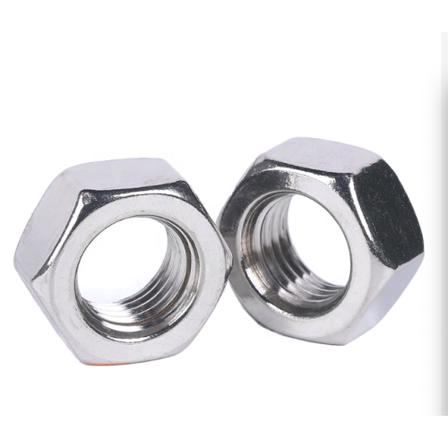 DIN934 SS304 PLAIN HEX NUT