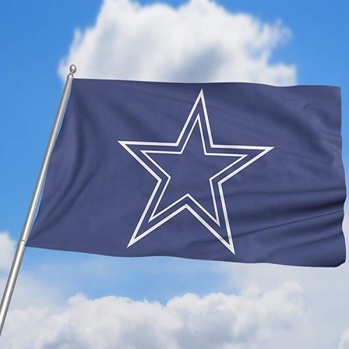 new products custom printed polyester dallas cowboys flag
