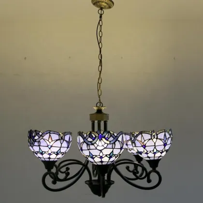 LongHuiJing Luxury European Tiffany Baroque Chandelier