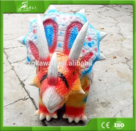 KAWAH Popular Amusement Coin Operated Kiddie Dinosaur Scooter
