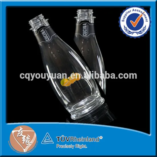 250 ML Screw Cap Glass Bottles Super Flint Glass 250ML Soap Bottle