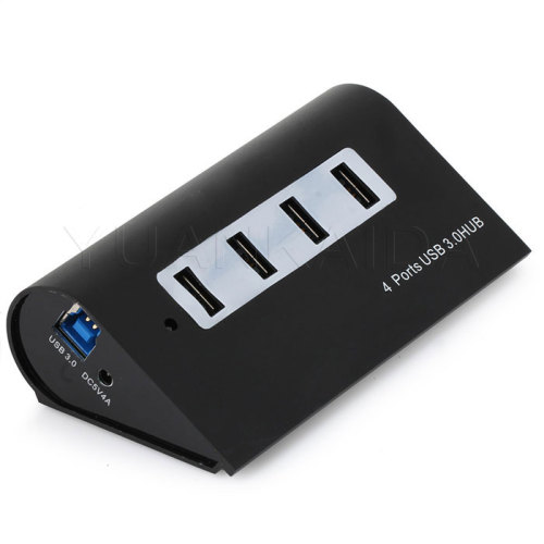 Aluminum 4-ports USB 3.0 HUB Portable