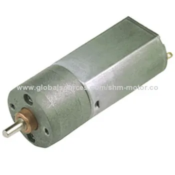 20mm DC geared motor with 12V rated voltage
