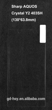 HUYSHE Japanese phone models tempered glass screen protector for Aquos crystal Y2 403SH screen protector