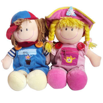 Plush dolls baby toy, measures 38cm