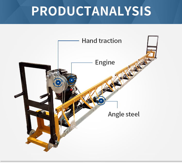 Frame Leveler Truss Screed Machine