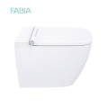 Square Design Flool Mounted P-trap Smart Toilet