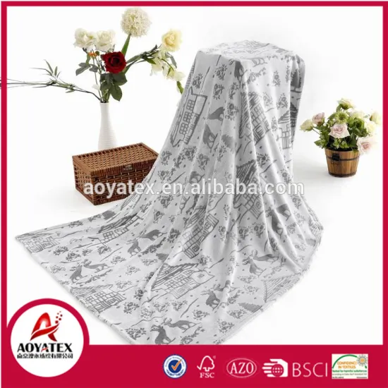 best selling in China blanket interesting pattern soft cartoon flannel blanket