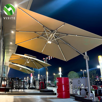 YST Outdoor Waterproof Fabric Sunshade Umbrella