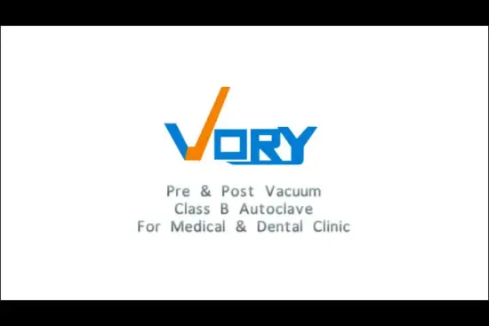 VORY mini table top high pressure medical autoclaves sterilizer machine equipment with thermal paper printer for hospital