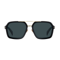 Vintage Square Double Bridge Sun Glasses