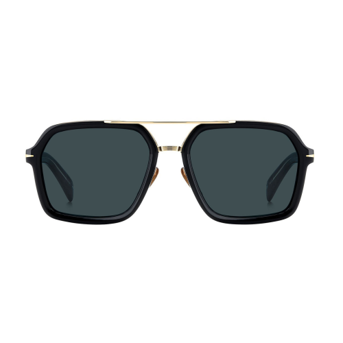 Vintage Square Double Bridge Sun Glasses