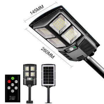 US Stock: High-Power 100W LED Solar Floodlight Panel - Street Lights with Waterproof Design and Remote Control