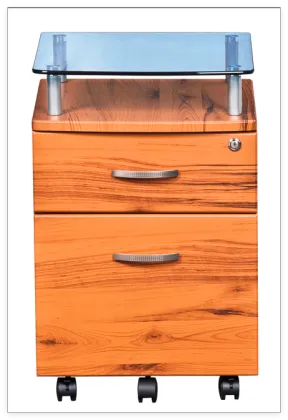 Modern Office File Cabinet with Locking Drawer