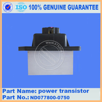 Komatsu PC550LC-8 Power Transistor ND077800-0750