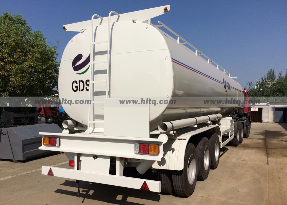 3 axle oil tank semi trailer